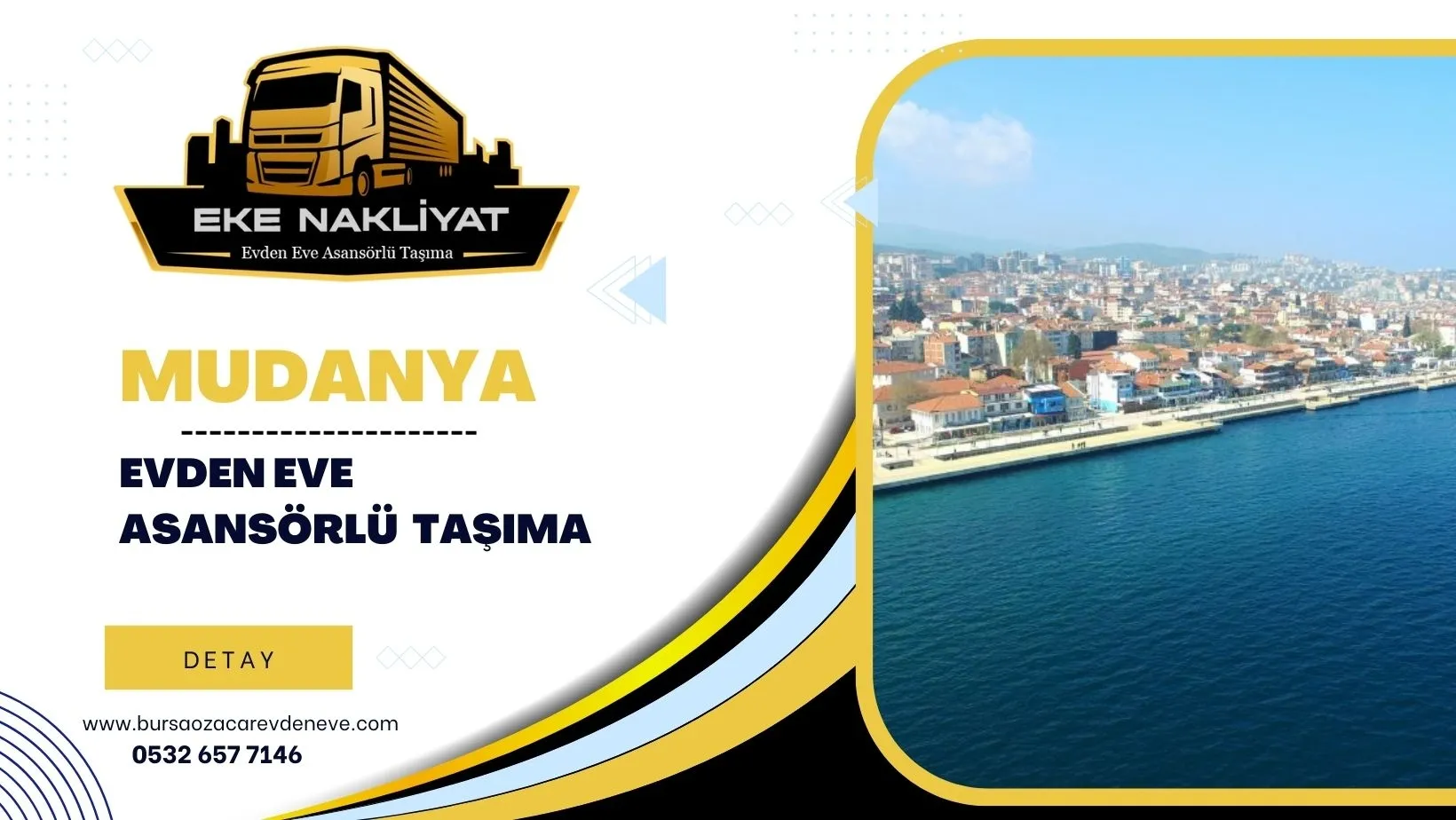 Mudanya Evden Eve Asansörlü Nakliyat