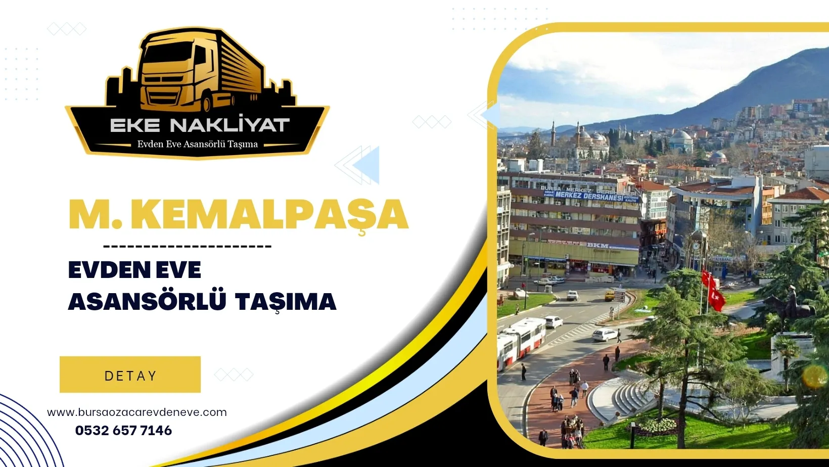 Mustafakemalpaşa Evden Eve Asansörlü Nakliyat