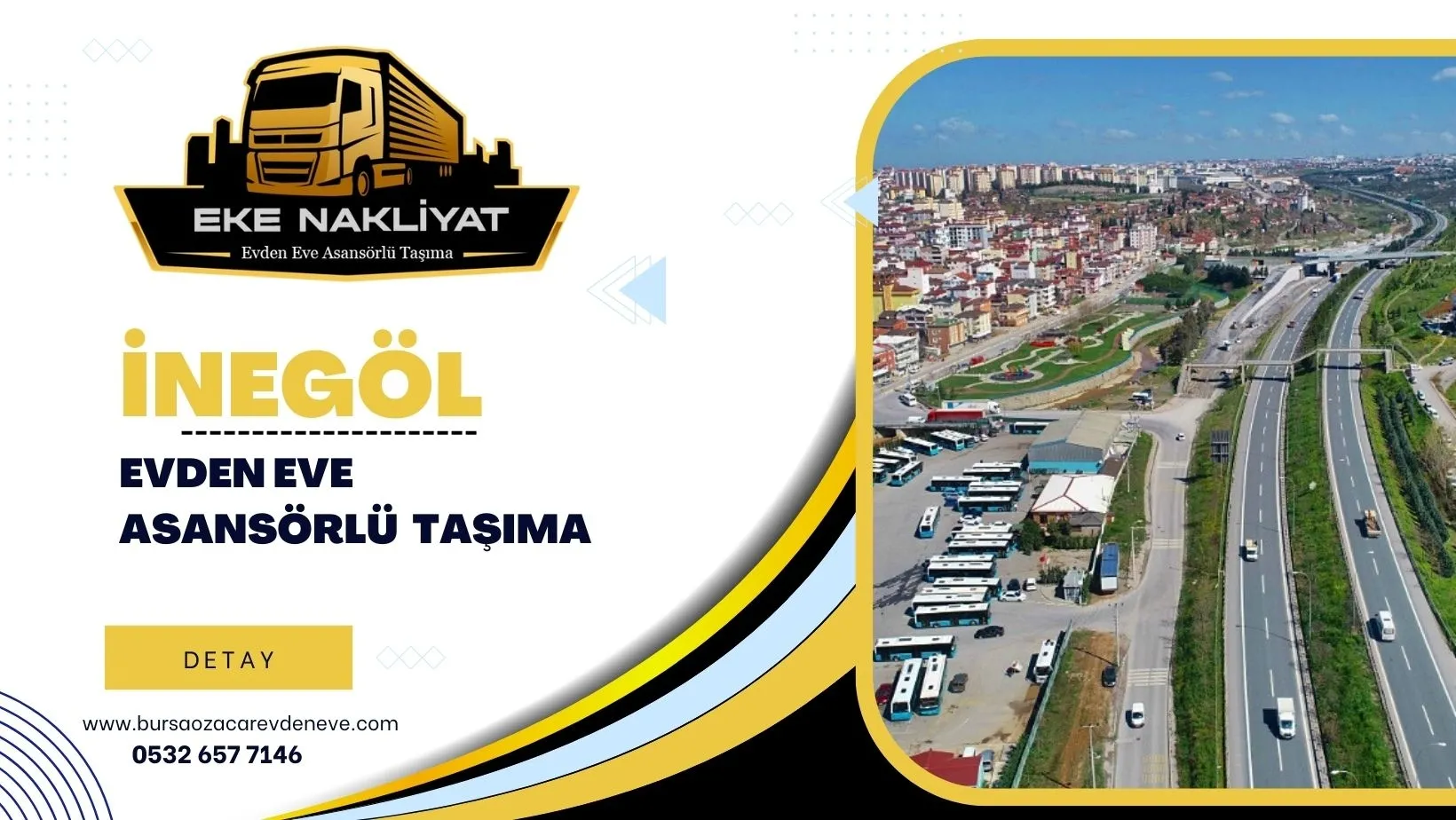 İnegöl Evden Eve Asansörlü Nakliyat