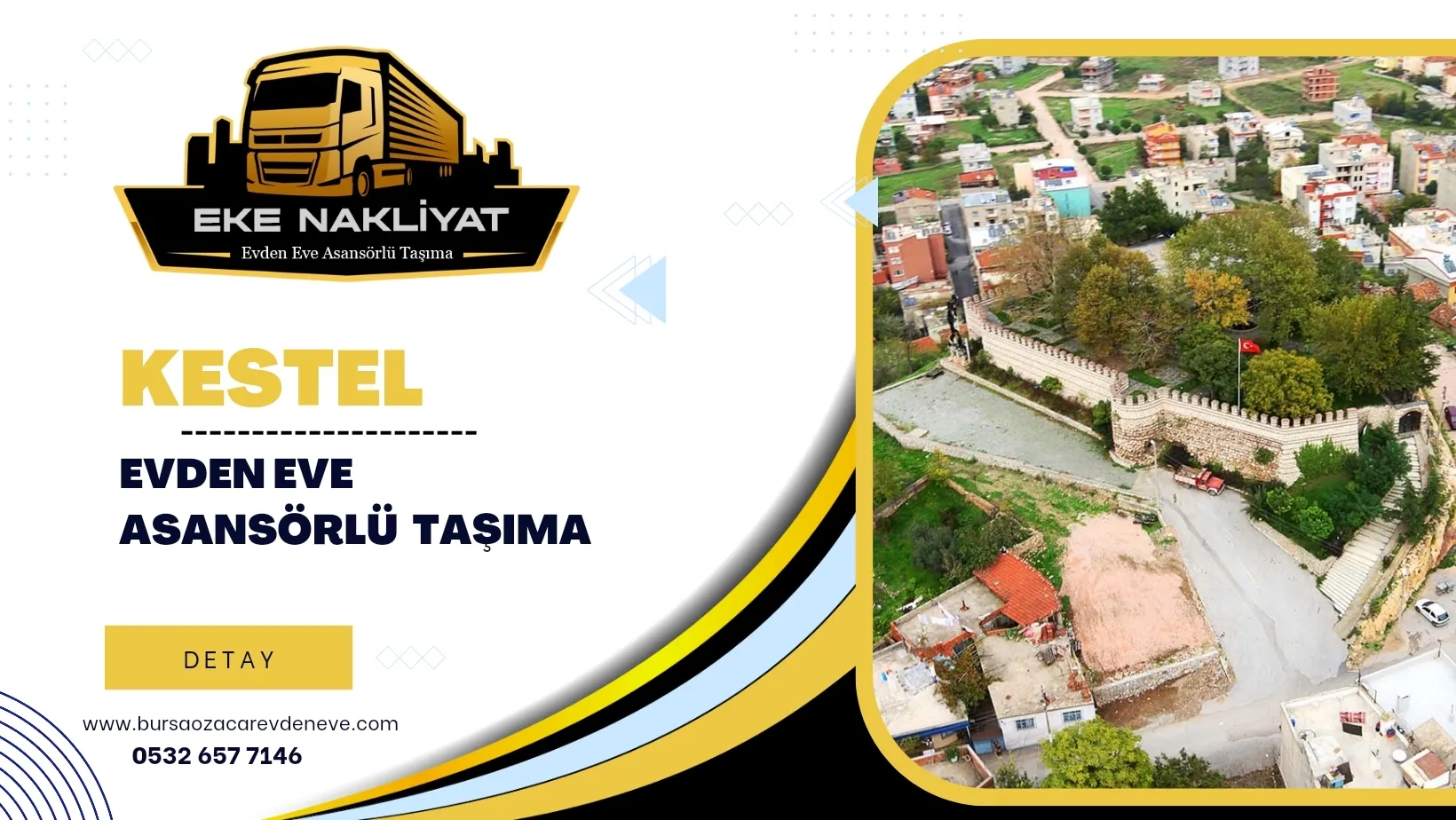 Kestel Evden Eve Asansörlü Nakliyat